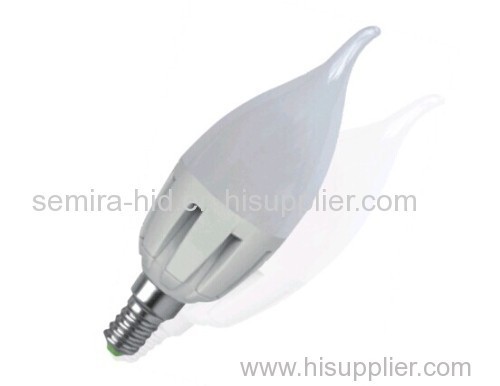 5W S17 CA37 Conductive Plastic LED Candle Light