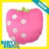 Funny Pink Strawberry Baby Safety Products Blanket And Pillow Set