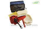 Custom useful 6pcs Car Cleaning Tools with Woollen Gloves / Cheese Cloth