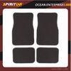 Black Universal All Season Automotive Floor Mats For Dodge / Acura