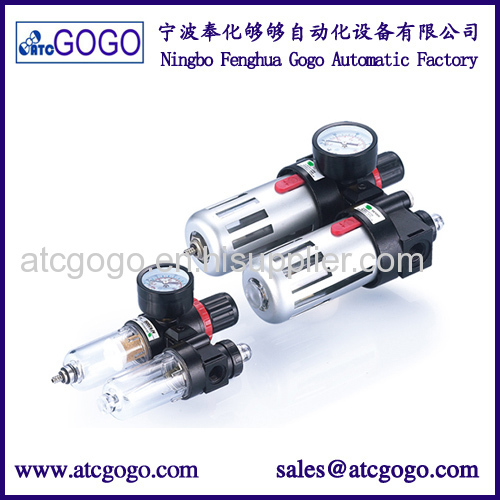 Airtac type pneumatic air filter pressure regulator with pressure guage iron BFR3000