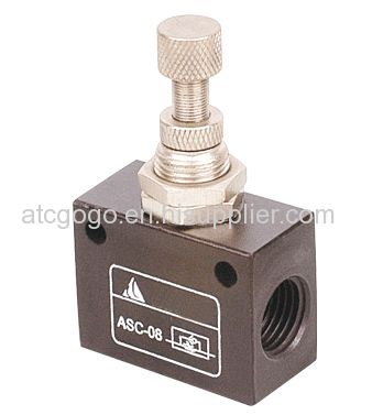 Air compressor check valve pneumatic flow control valve 1/8 1/4 3/8 1/2 BSP NPT