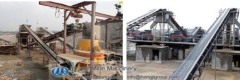 Mechnical type high efficiency sand making plant