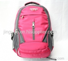 Young students leisure outdoor backpack