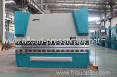 160 tons pressure and 5000mm bending length with DA52s press brake