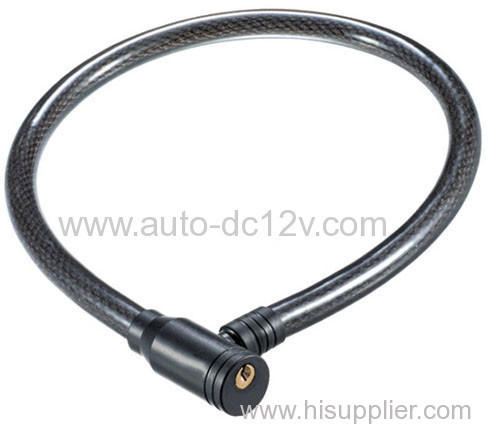 Plastic head cable lock