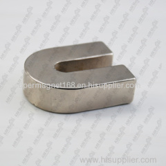 Sintered neodymium permanent magnet block