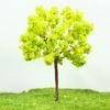 Architectural Miniature Scale Model Trees Yellow Green Avenue Wire Tree 9cm