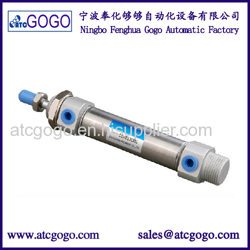 smc type small aluminum compact pneumatic thin air cylinder CQ2