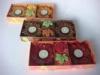 Autumn scented candle gift set pvc lid