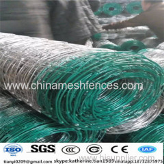 2m low carbon galvanized field fence