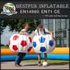 Inflatable costume Football game