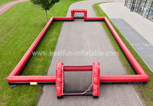 Golf Beach Inflatable Football (Black n Red)