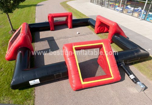 Inflatable football field quadro