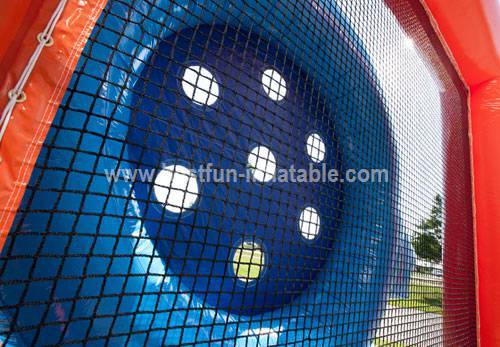 Inflatable shooting game goalie