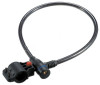 Plastic head cable lock