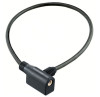 Blockade cable bicycle lock