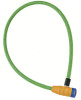 Plastic head cable lock