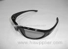 Anti-UV Plastic Circular Polarized 3D Glasses For LG 3D TV