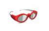 Red DLP Link 3D Glasses Compatiblity Eco-Friendly , Active Shutter 3D Glasses