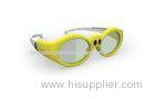 PC Plastic Frame DLP Link 3D Glasses Active Shutter Comfortable Wear