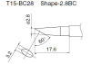 HAKKO T15-BC28 replacement tips Soldering iron tips Solder tips Soldering bit Hakko tips