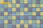 Professional Anti - Slipping Iridescent Glass Mosaic Tile For Fountains
