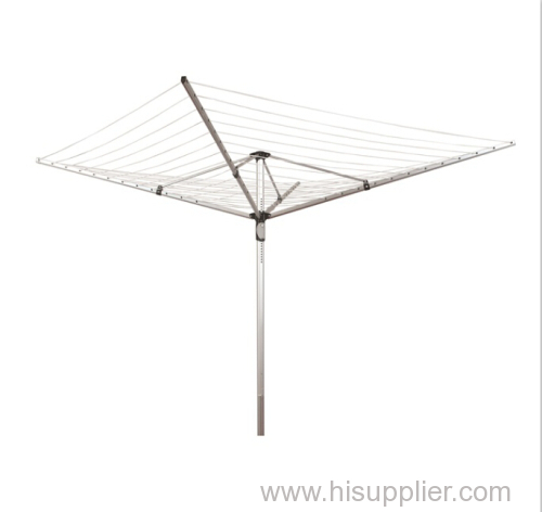 TOP SALES 4 arms outdoor aluminum clothes rotary airer