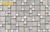 Square Low Temperature Resistance Bathroom Mosaic Wall Tiles / Floor Tile