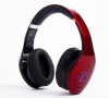 Supreme Bass Sound Studio Bluetooth Headsets Red