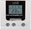 FCU Digital LCD Fan Coil Thermostat with Blue backlight , 86x86x23mm