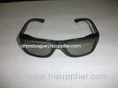 Thin Lenses Linear Polarized 3D Glasses For Cinema With ABS Strong Frame