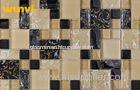 Proffesional Silver Shinning Hotal Wall Backsplash Mosaic Art Glass Tile