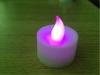 Red flickering LED candle