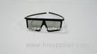 Reusable Plastic Circular Polarizing 3D Glasses , 3D Movie Eyewear
