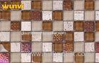 Various Glass Ceramic Mosaic Tiles , Stone And Glass Mosaic Tile Mixes