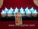 Multi colors remote control induction rechargeable LED Candles With Timer