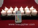 Personalized Flameless flickering Valentine's Day Candles with 12 color