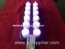 Rechargeable NI-MH battery LED Christmas Candles , Flickering LED Candles