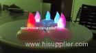 ABS plastic water floating LED Christmas Candles , Color Changing LED candle