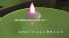 HIPS plastic water floating led candles with flashing colors