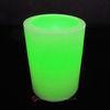 Green flickering flameless LED pillar candles , 3*AA battery pillar candles