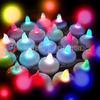 Water floating LED tealight candles , ABS plastic flameless battery operated tealight candles