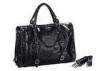 Black Medium Sized Satchel Bag