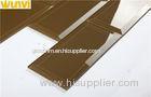 Low Water Absorption Brown Bathroom Decorative Glass Brick Wall Tiles