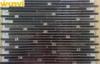 Brushed Mesh Mounted Random Mix Strip Mosaic Tiles With 10*10 Mirror Chips