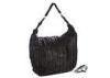 Scrap Sheep Skin Oversized Patchwork Leather Bag for Ladies , Women