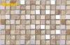 Proffesional Mesh - Mounted Backsplash Mosaic Glass Wall Tile For Bathroom