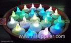 Water floating smokeless electric LED candles flashing seven colors