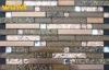 Abrasion - Resistant Strip Wavy Glass Mosaic Tile With Stainless Steel